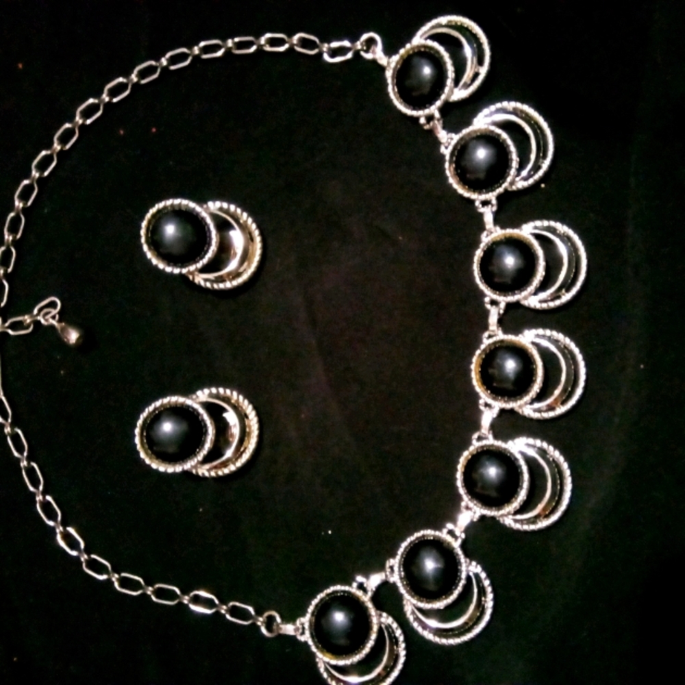 Vintage Necklace and Earrings